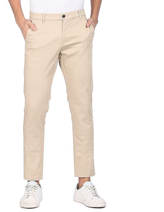 Arrow Sport Slim Fit Men White, Blue Trousers - Buy Arrow Sport Slim Fit  Men White, Blue Trousers Online at Best Prices in India | Flipkart.com