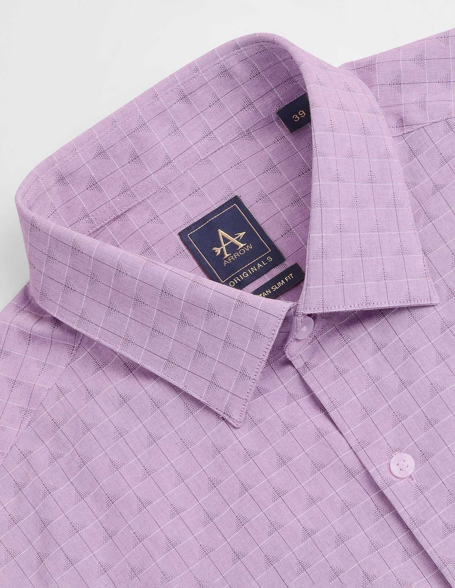 Arrow Manhattan Slim Fit Check Shirt