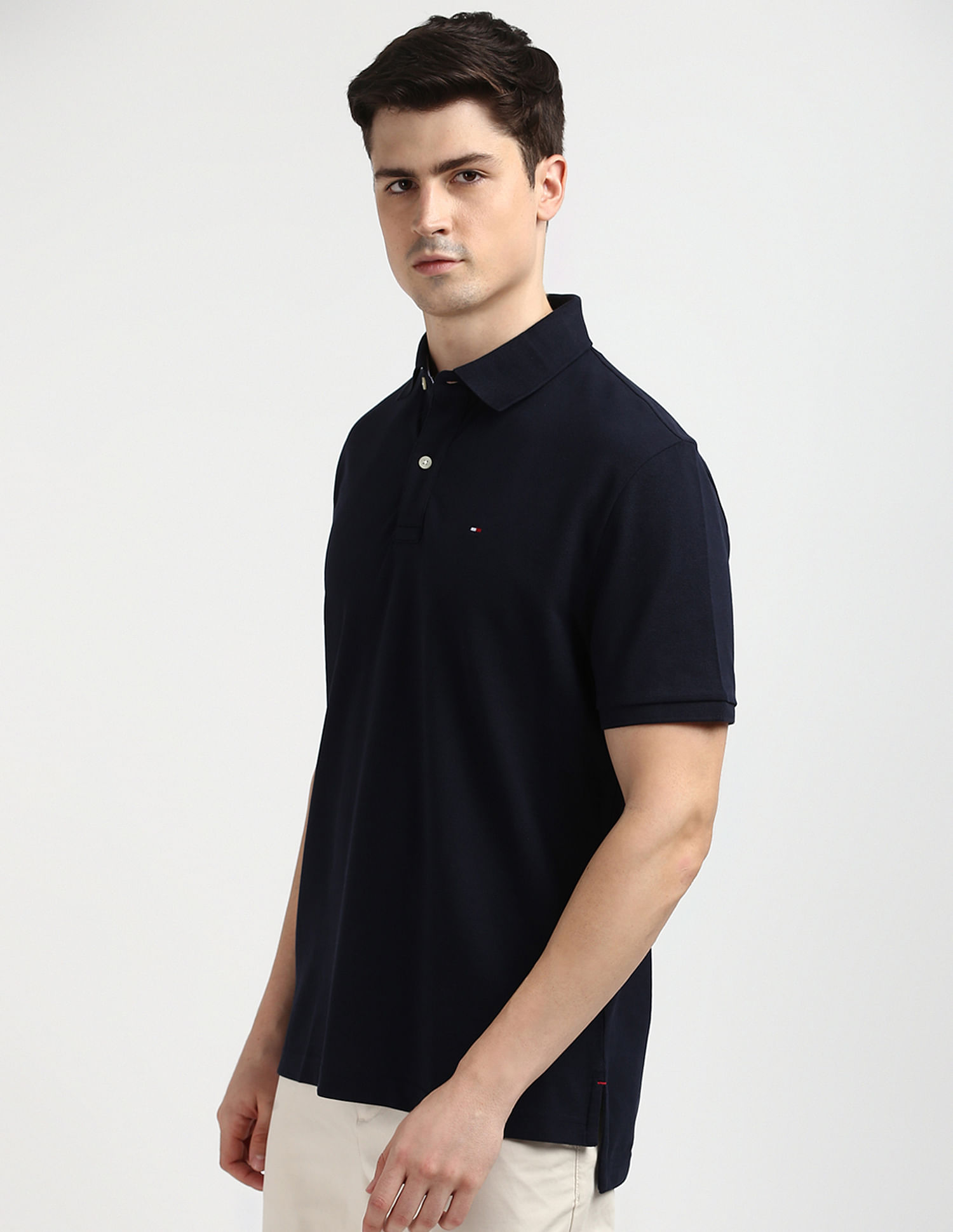 Tommy Hilfiger Short Sleeve Solid Polo Shirt