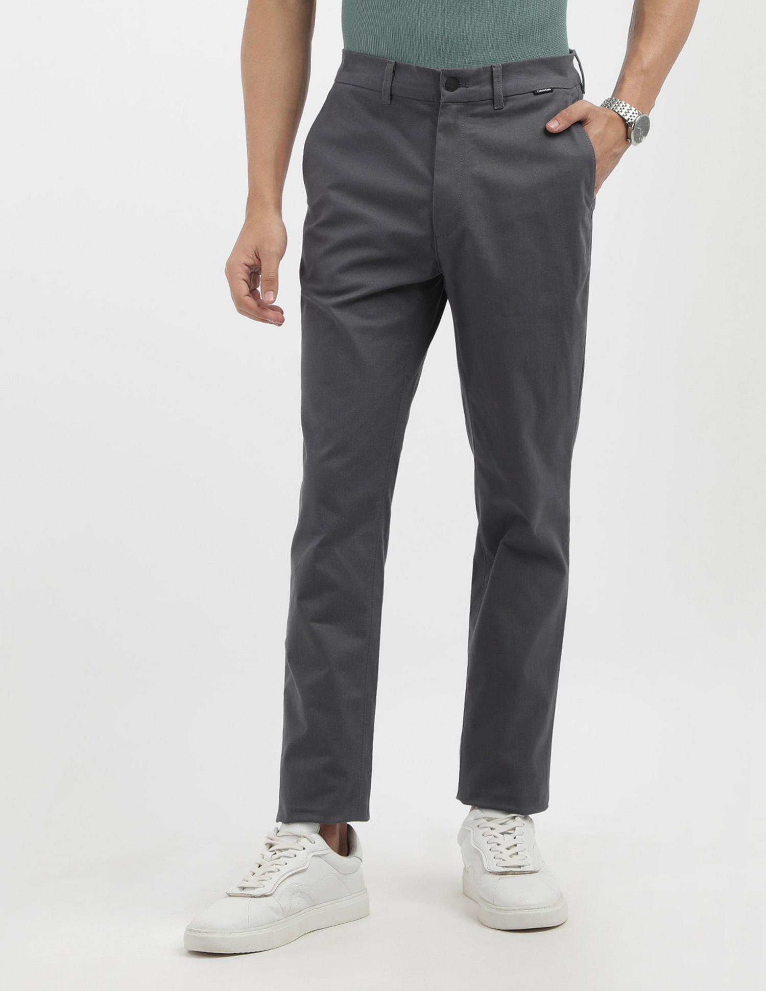 Calvin Klein Jeans Twill Slim Fit Chinos