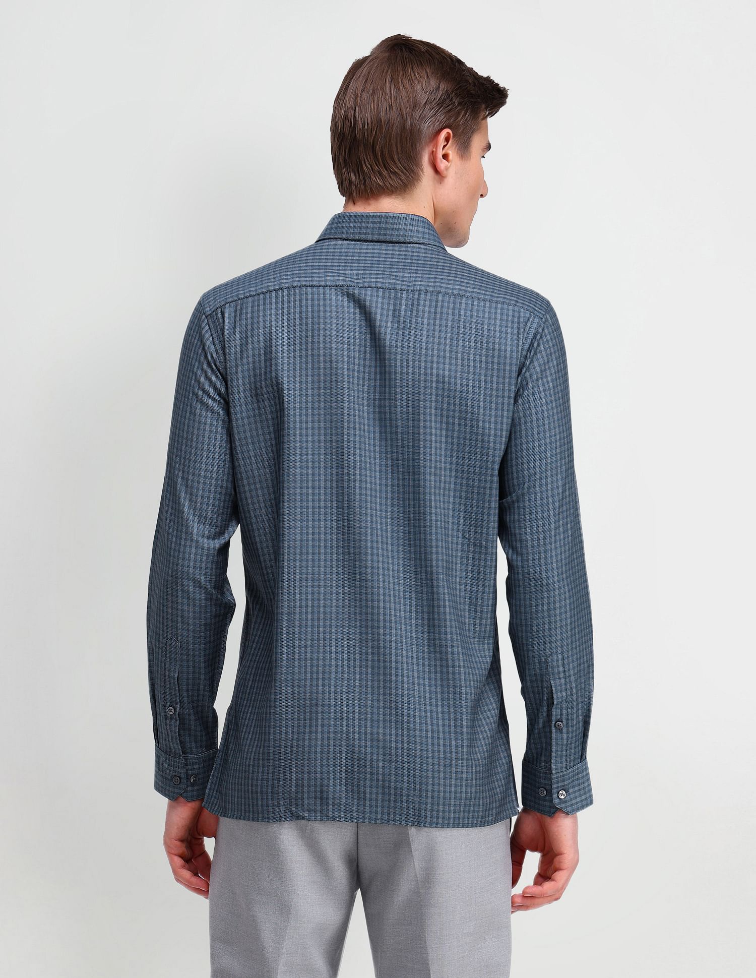 Arrow Liberty Classic Gingham Checked Shirt