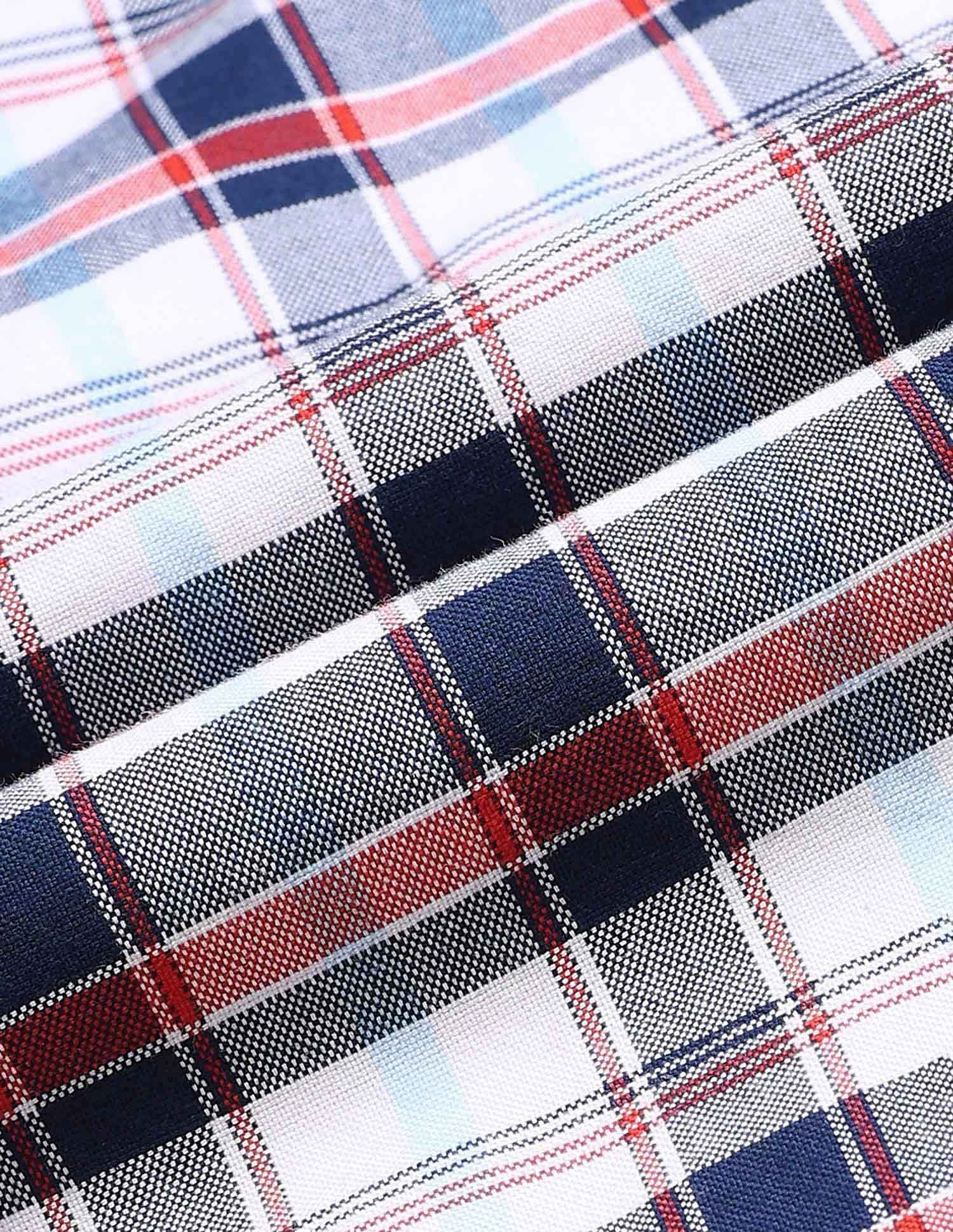 U.S. Polo Assn. Kids Boys Gingham Checked Regular Fit Shirt