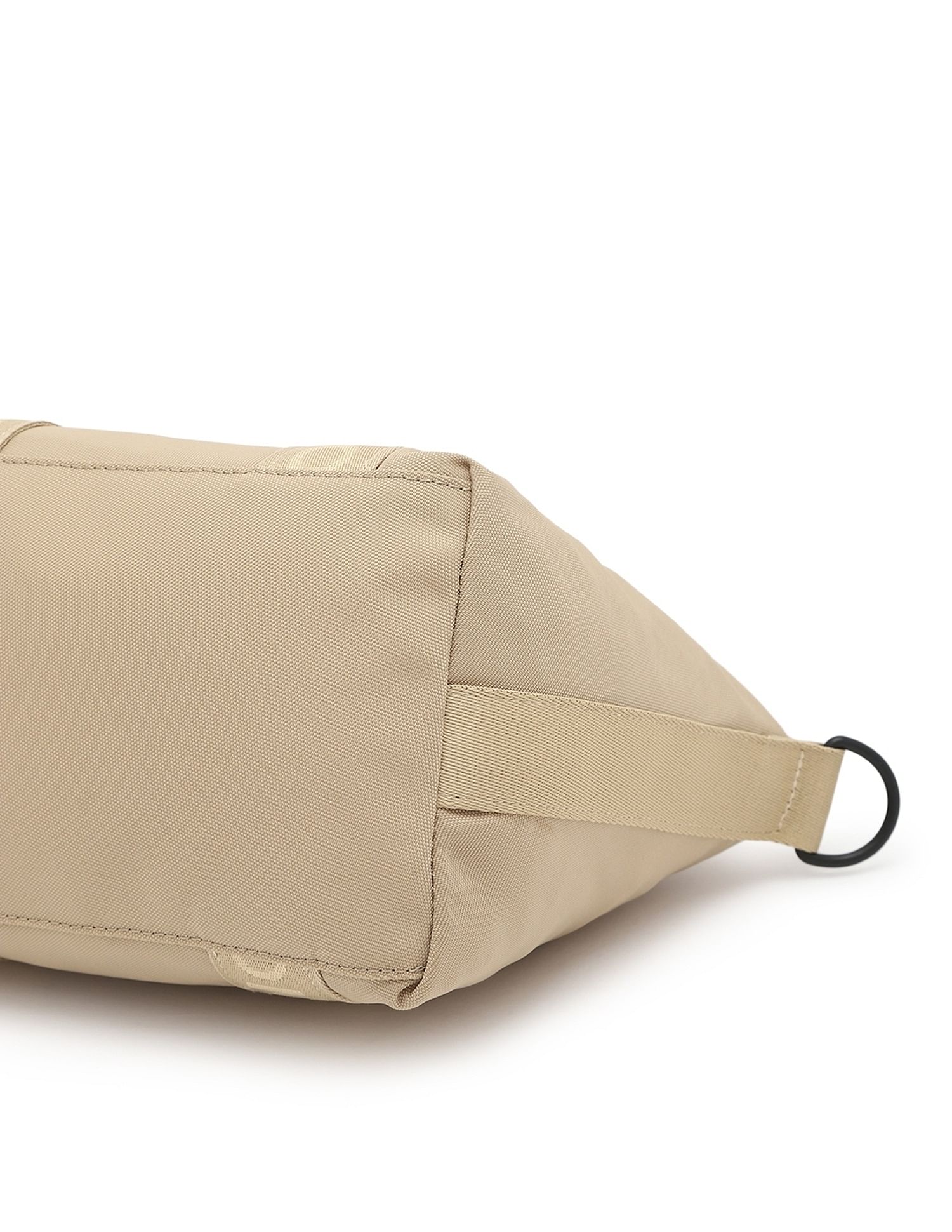 Tommy Hilfiger Solid Polyester Tote Bag