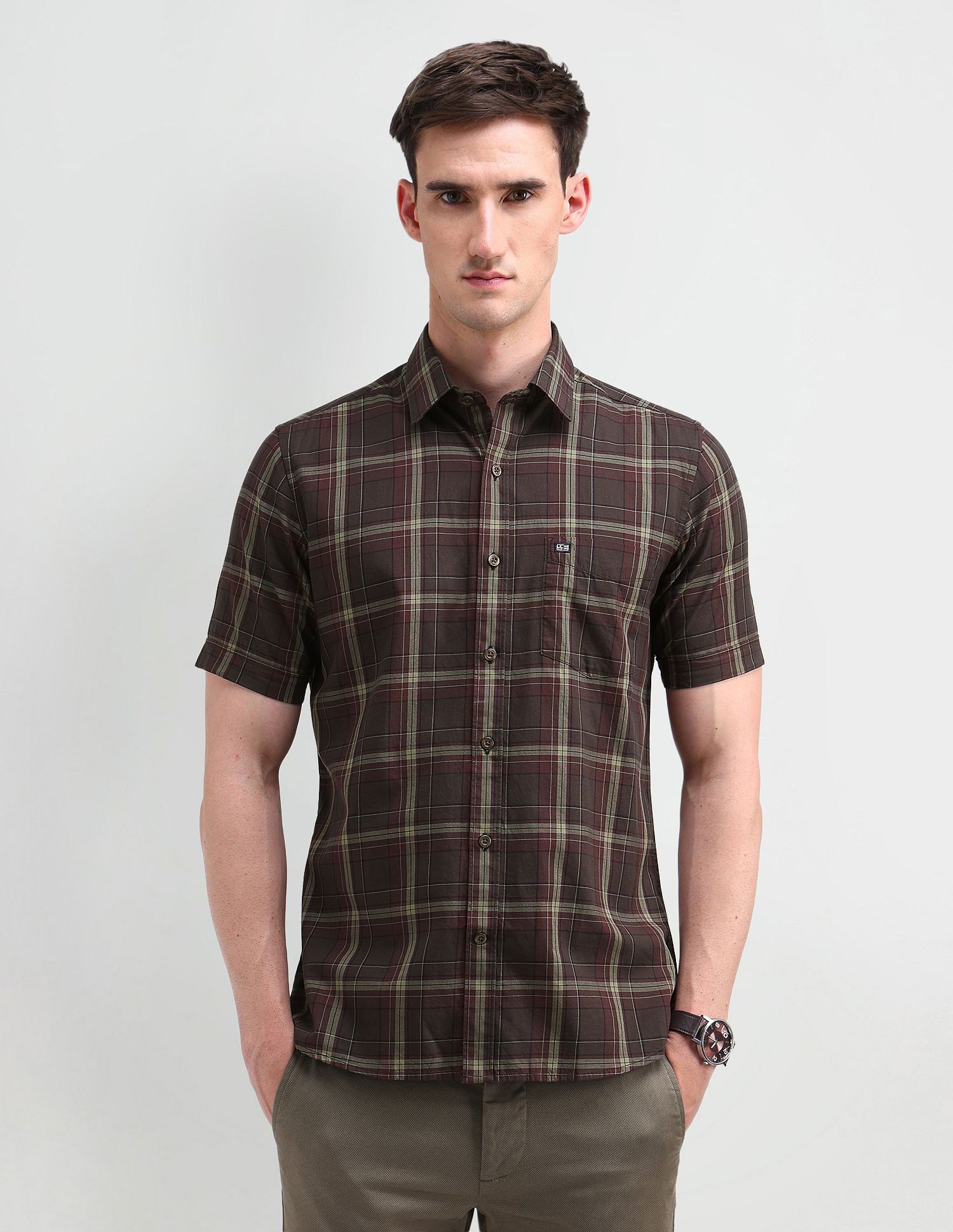 Arrow Sport Liberty Classic Fit Twill Shirt