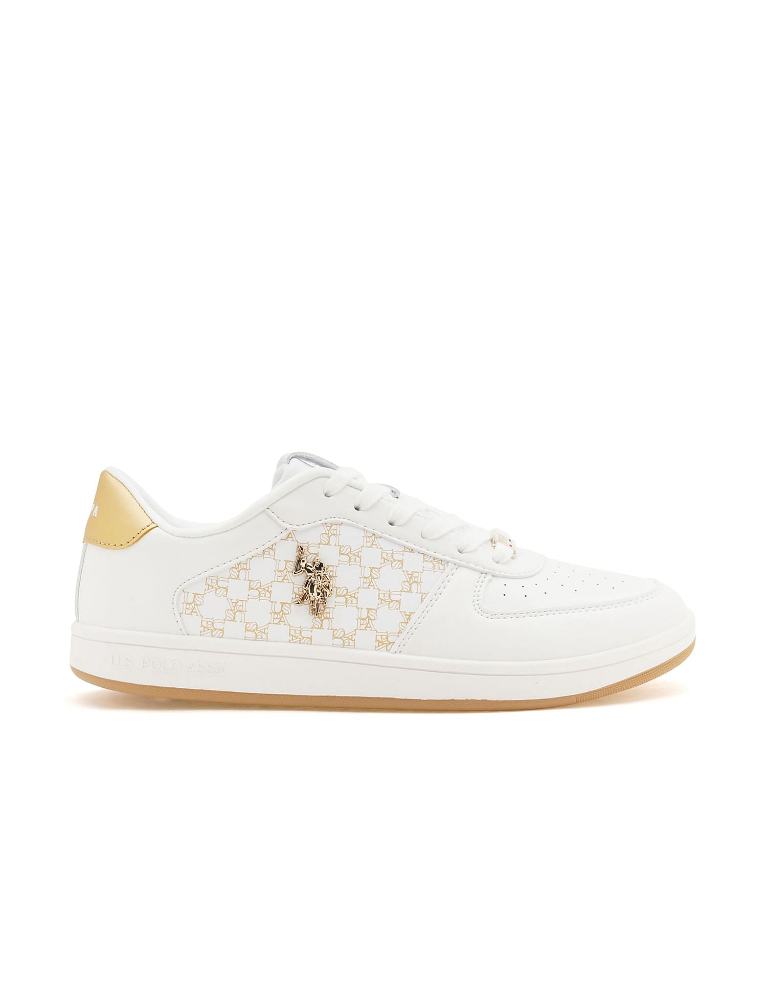 U.S. Polo Assn. Women Brand Print Ryna Sneakers