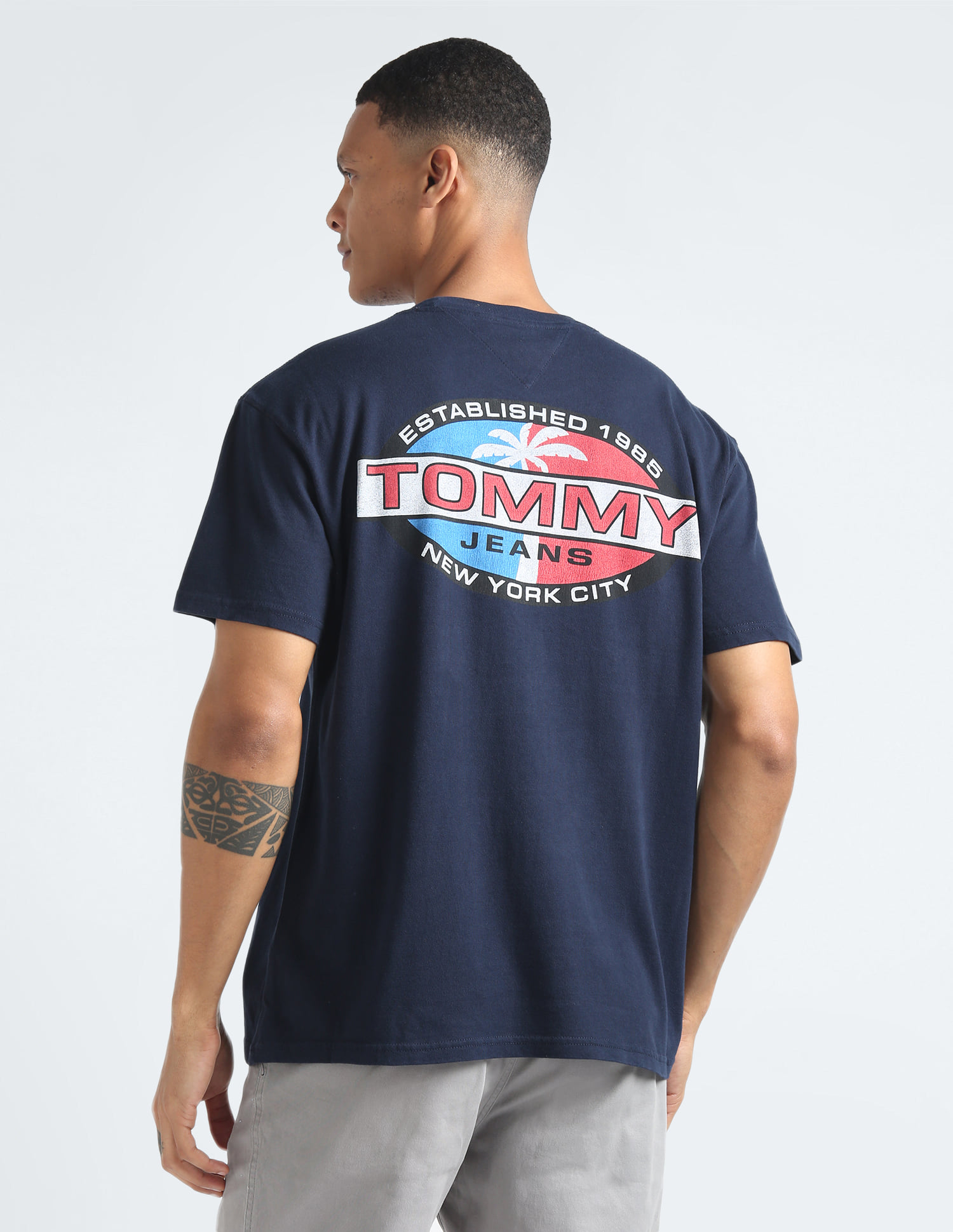 Buy Tommy Hilfiger Boardsports Print Cotton T-Shirt - NNNOW.com