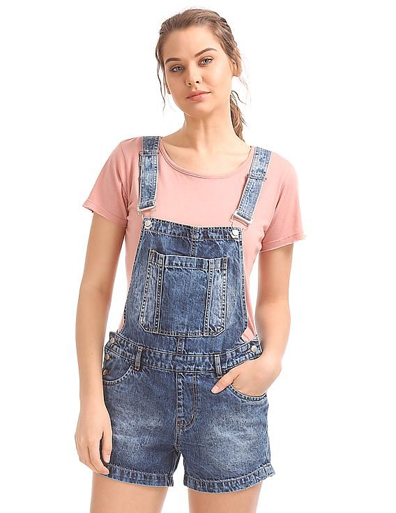 stone wash overalls