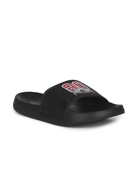Buy Flying Machine Men Open Toe Brand Kyung Print Slides - NNNOW.com