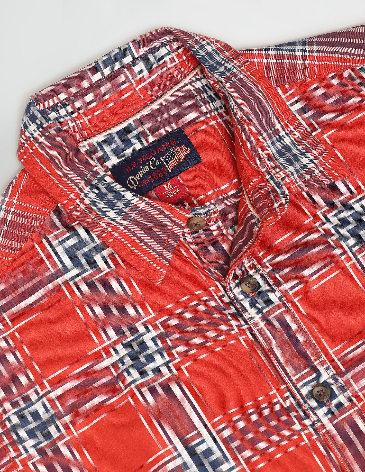 U.S. Polo Assn. Denim Co. Outdoor Check Twill Shirt
