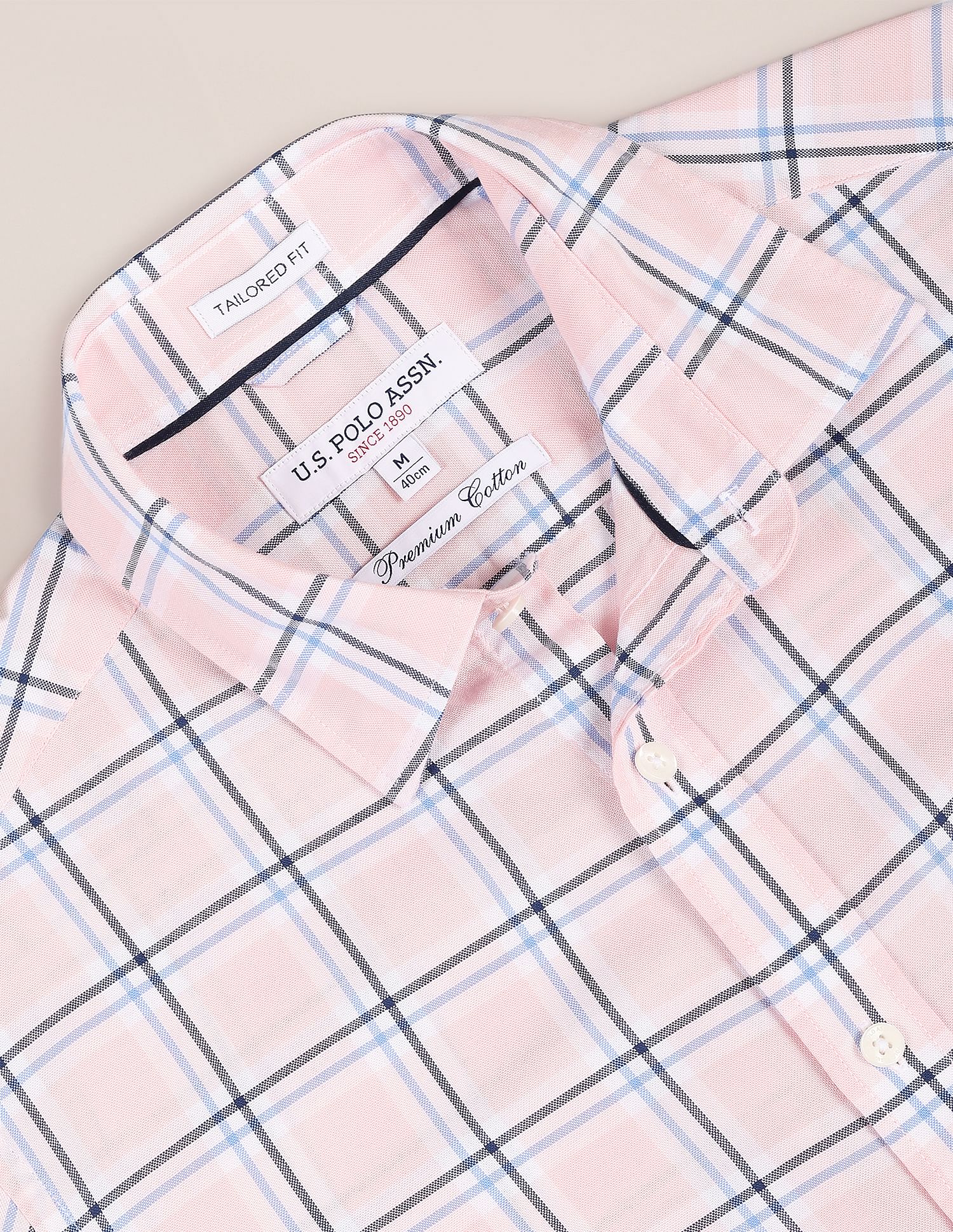 U.S. Polo Assn. Tartan Check Dobby Shirt