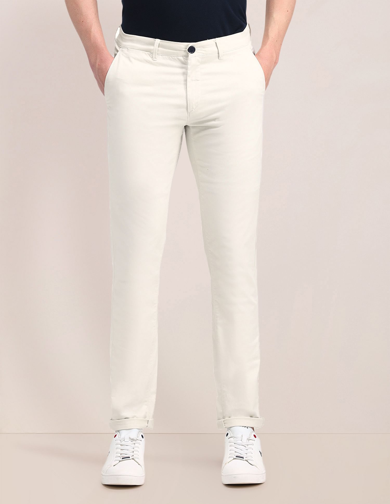 U.S. Polo Assn. Mid Rise Regular Fit Trousers