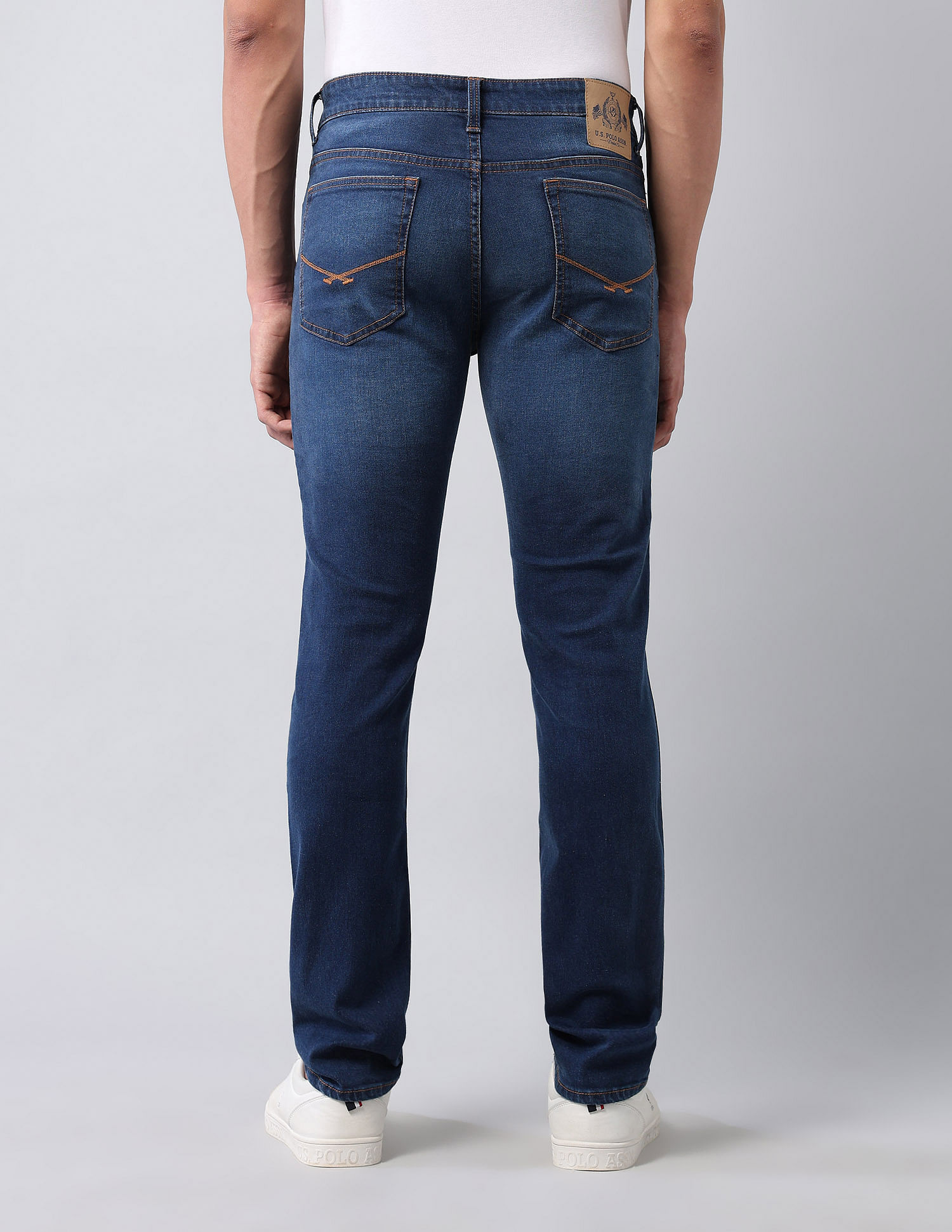 U.S. Polo Assn. Denim Co. Brandon Slim Tapered Fit Blue Jeans
