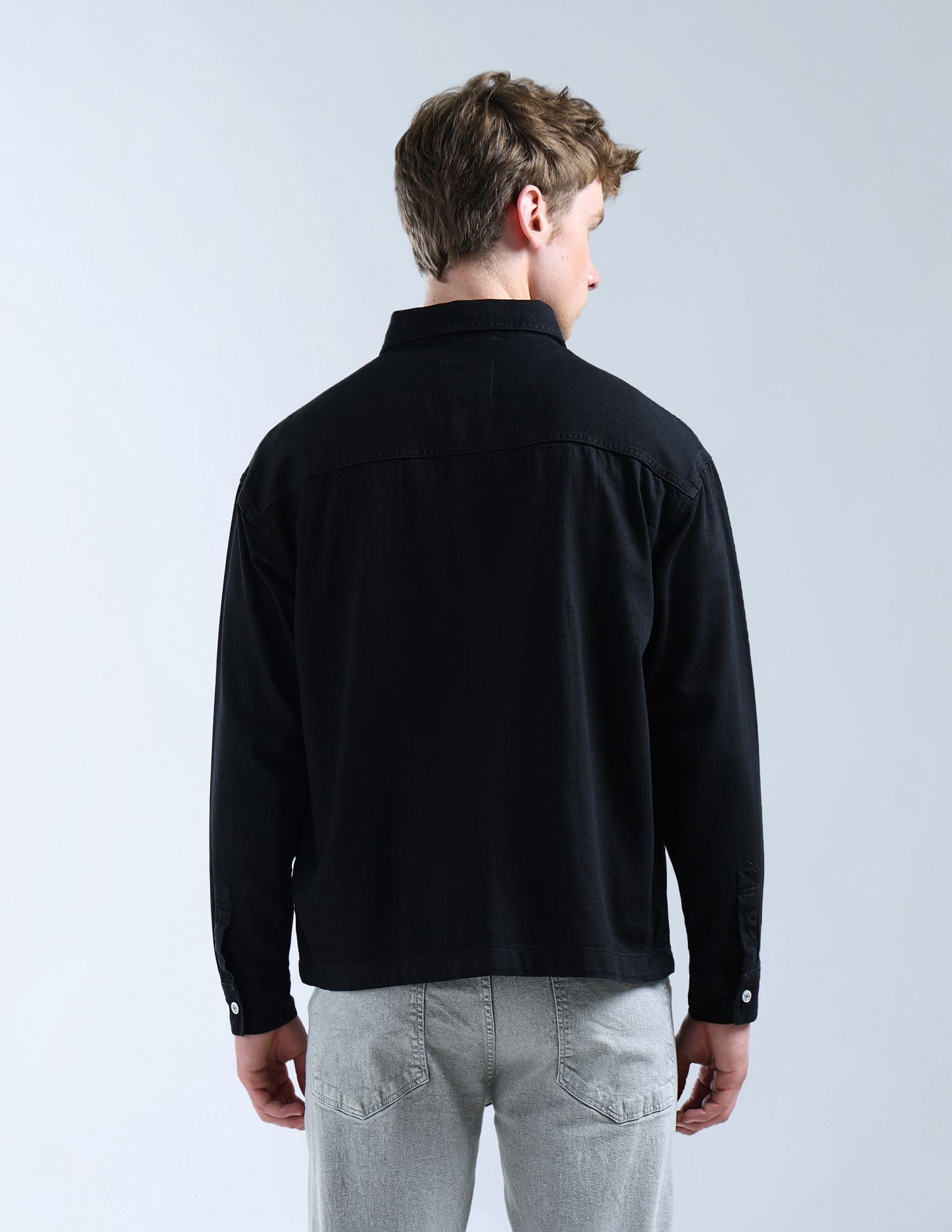 Flying Machine Pure Cotton Oversized Fit Shirt