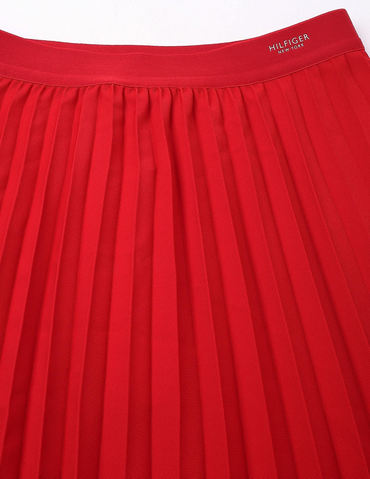Tommy Hilfiger Regular-Fit Solid High-Rise Skirt
