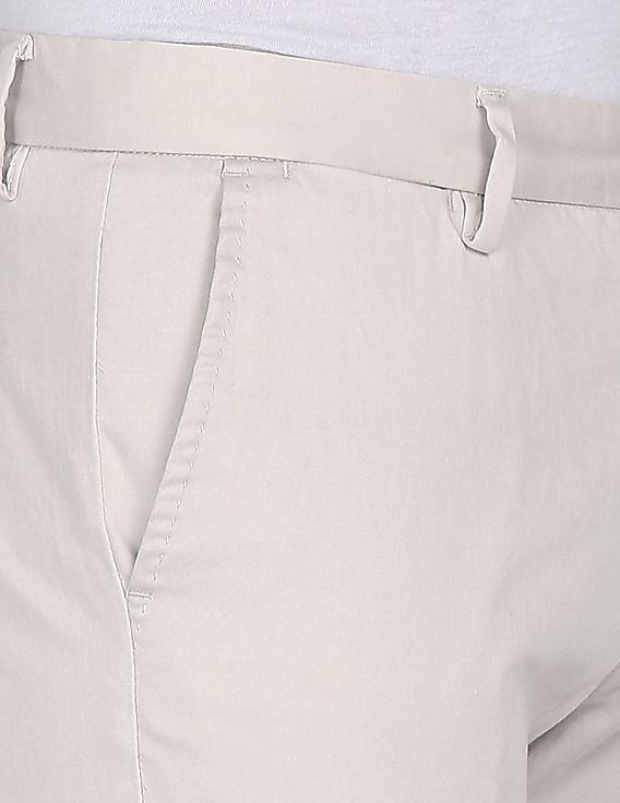 U.S. Polo Assn. Denver Slim Fit Mid Rise Casual Trousers