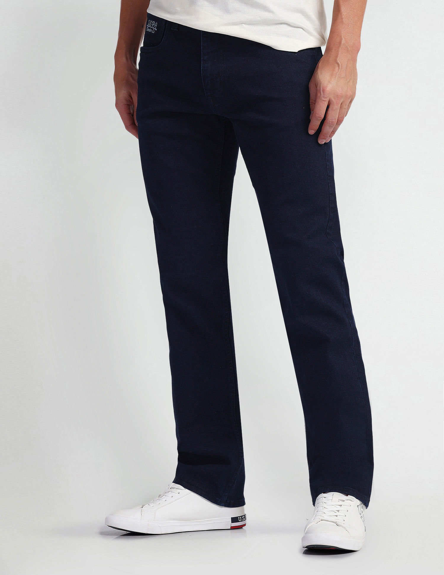 U.S. Polo Assn. Denim Co. Harold Slim Straight Fit Blue Jeans