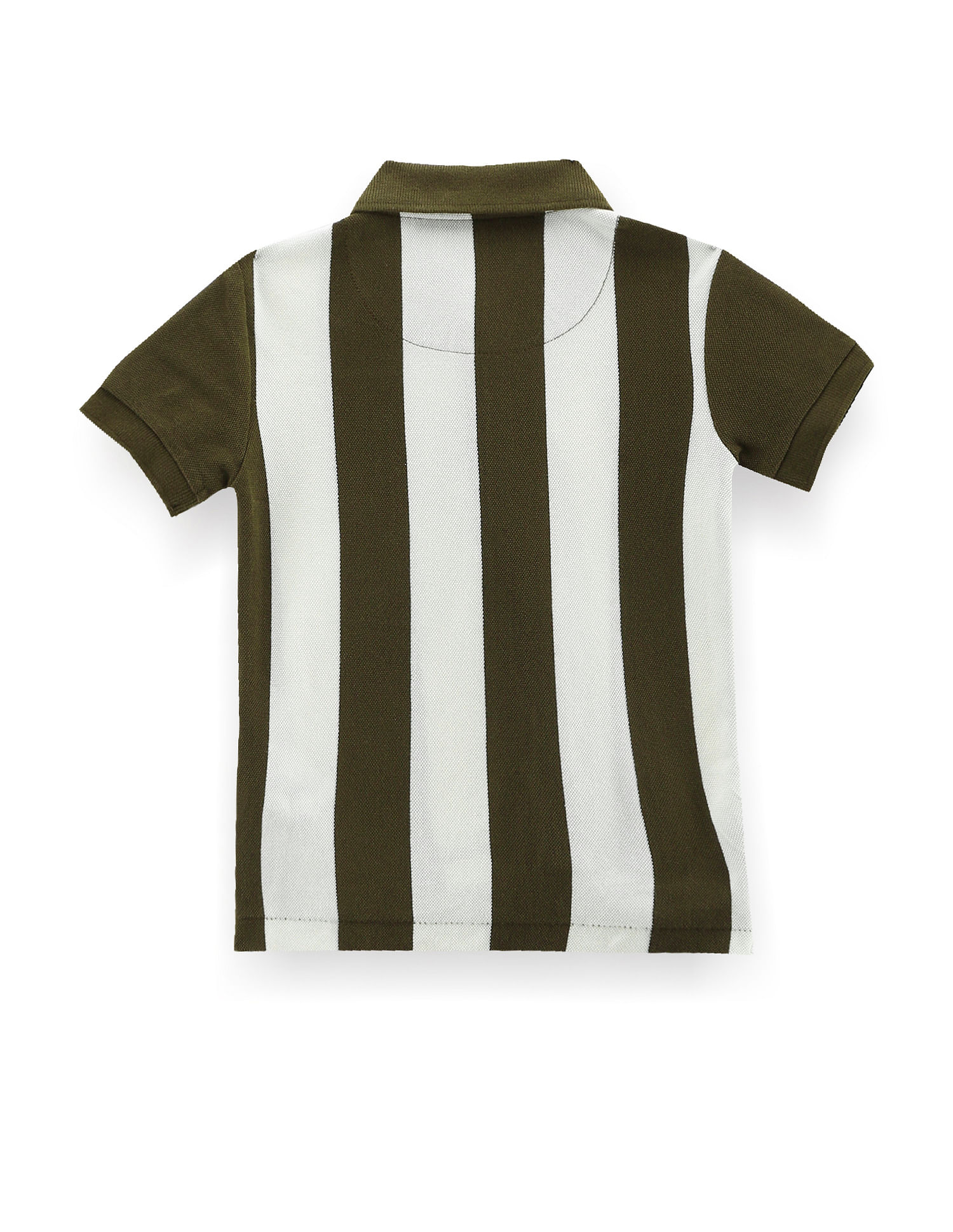 U.S. Polo Assn. Kids Cotton Vertical Striped Polo Shirt