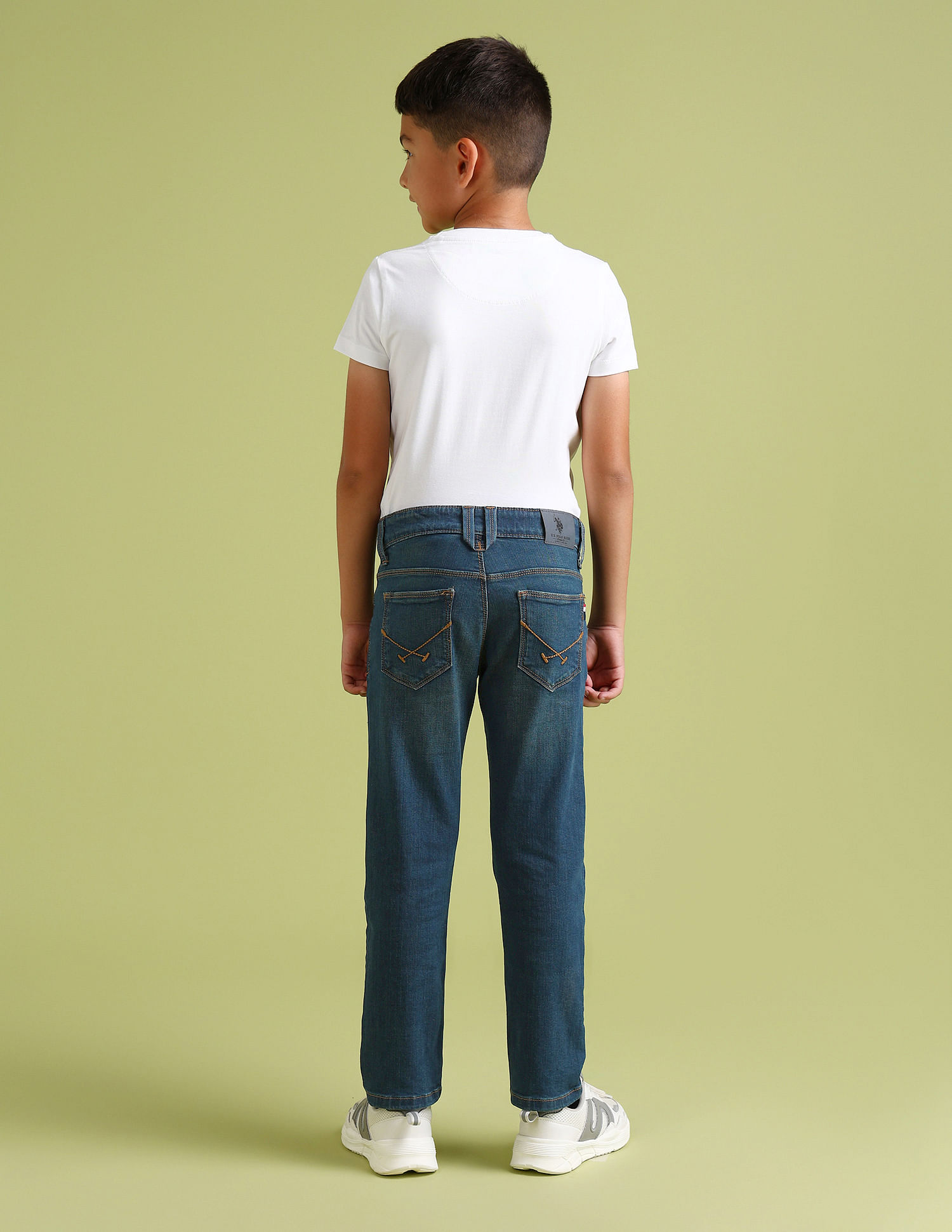 Us fashion polo regular fit jeans