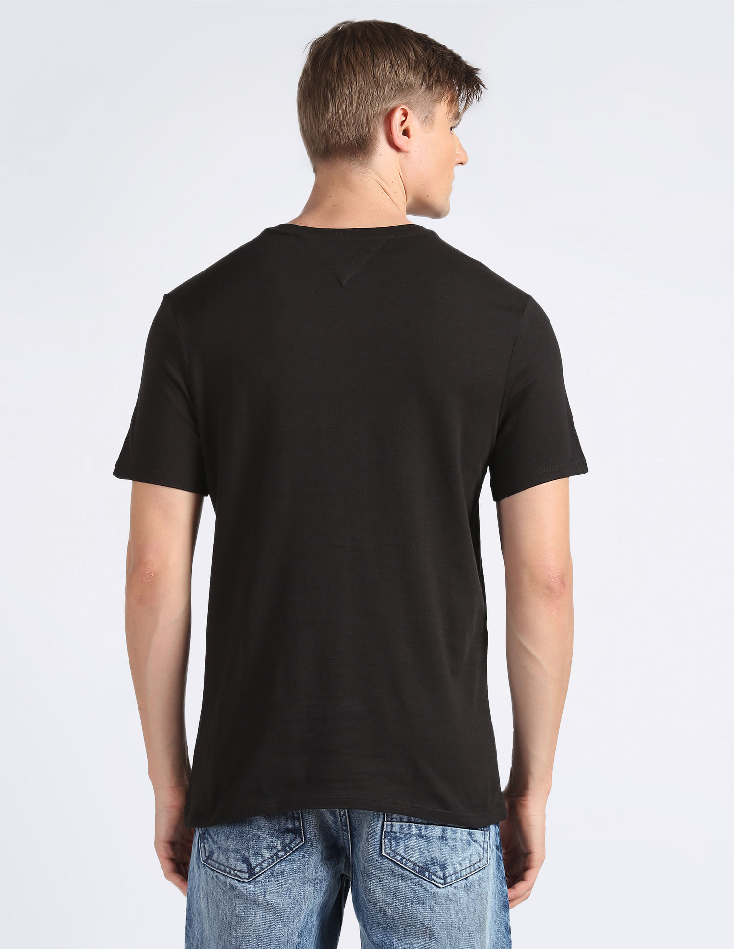 Tommy Hilfiger Solid Cotton T-Shirt