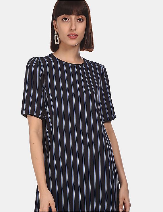vertical striped dress online india