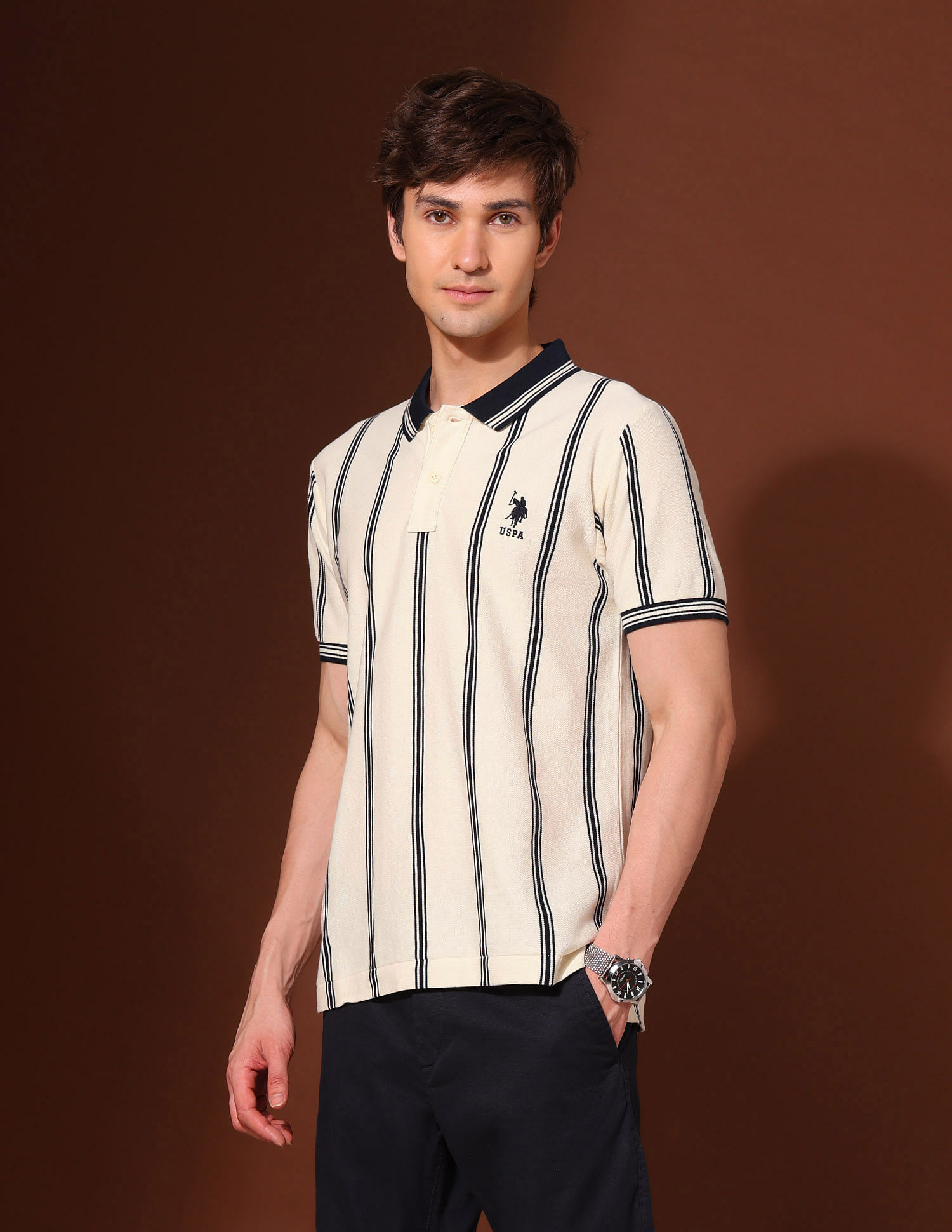 U.S. Polo Assn. Pure Cotton Work And Wander Polo Shirt