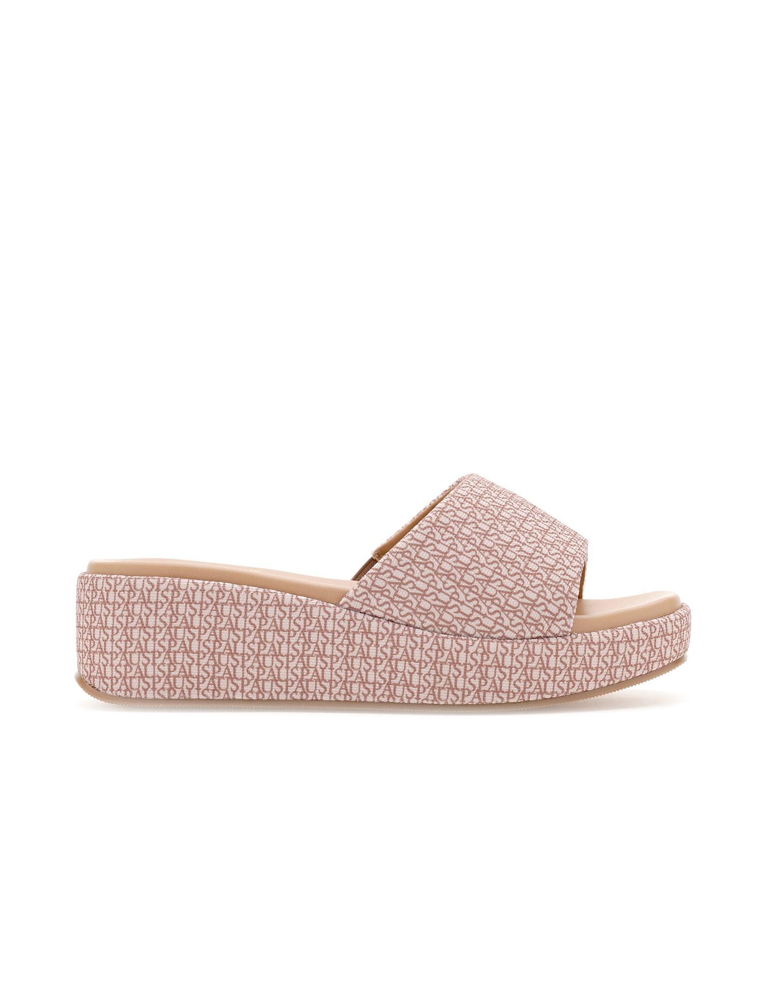 U.S. Polo Assn. Women Open Toe Brand Print Savina Sandals
