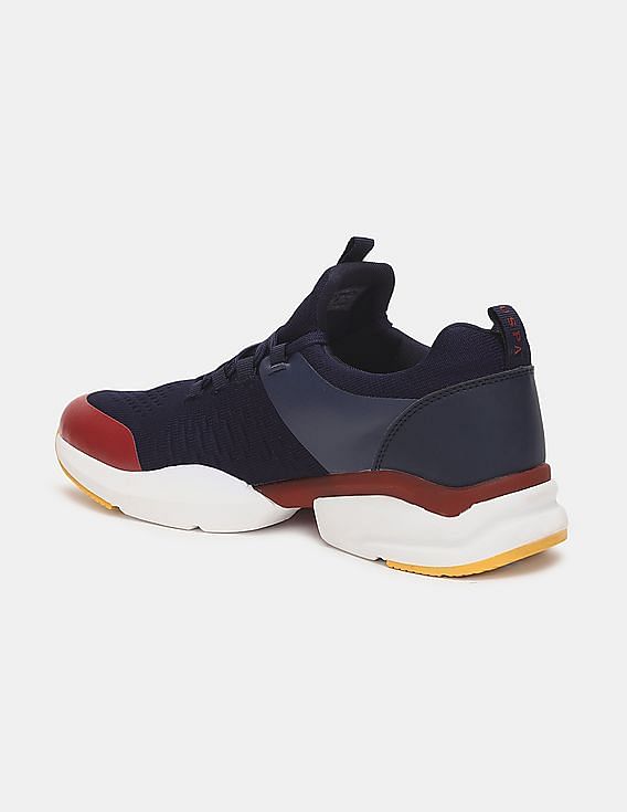 U.S. Polo Assn. Men Premium Knit Superior Grip Thanos Active Sneakers