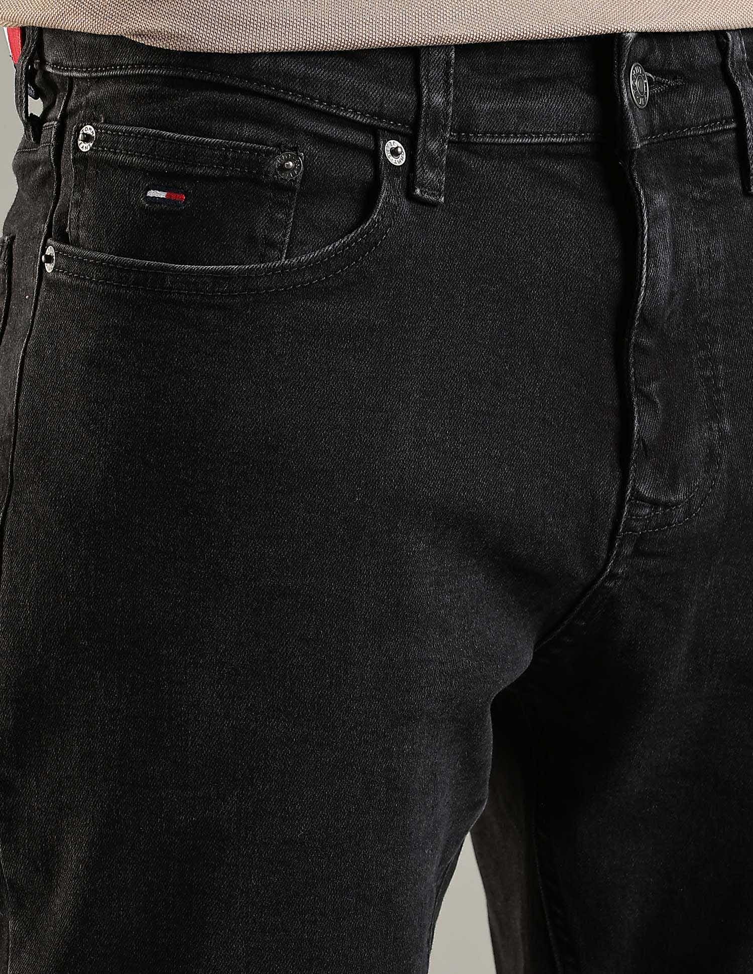 Tommy Hilfiger Cotton Slim Fit Mid Rise Jeans