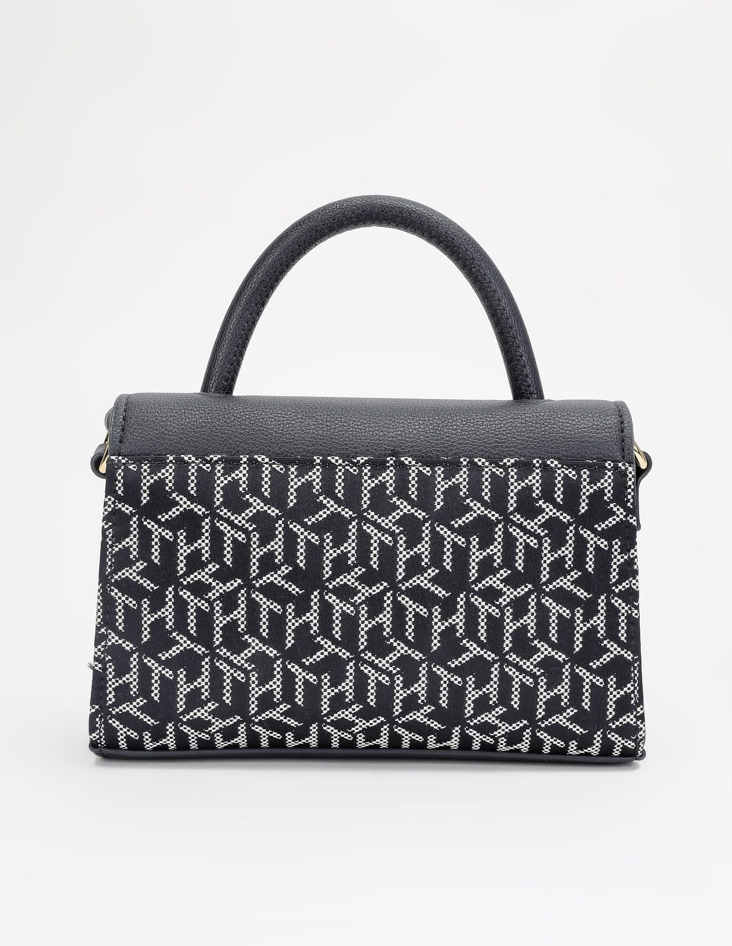 Tommy Hilfiger Logo Blue Polyester Sling Bag