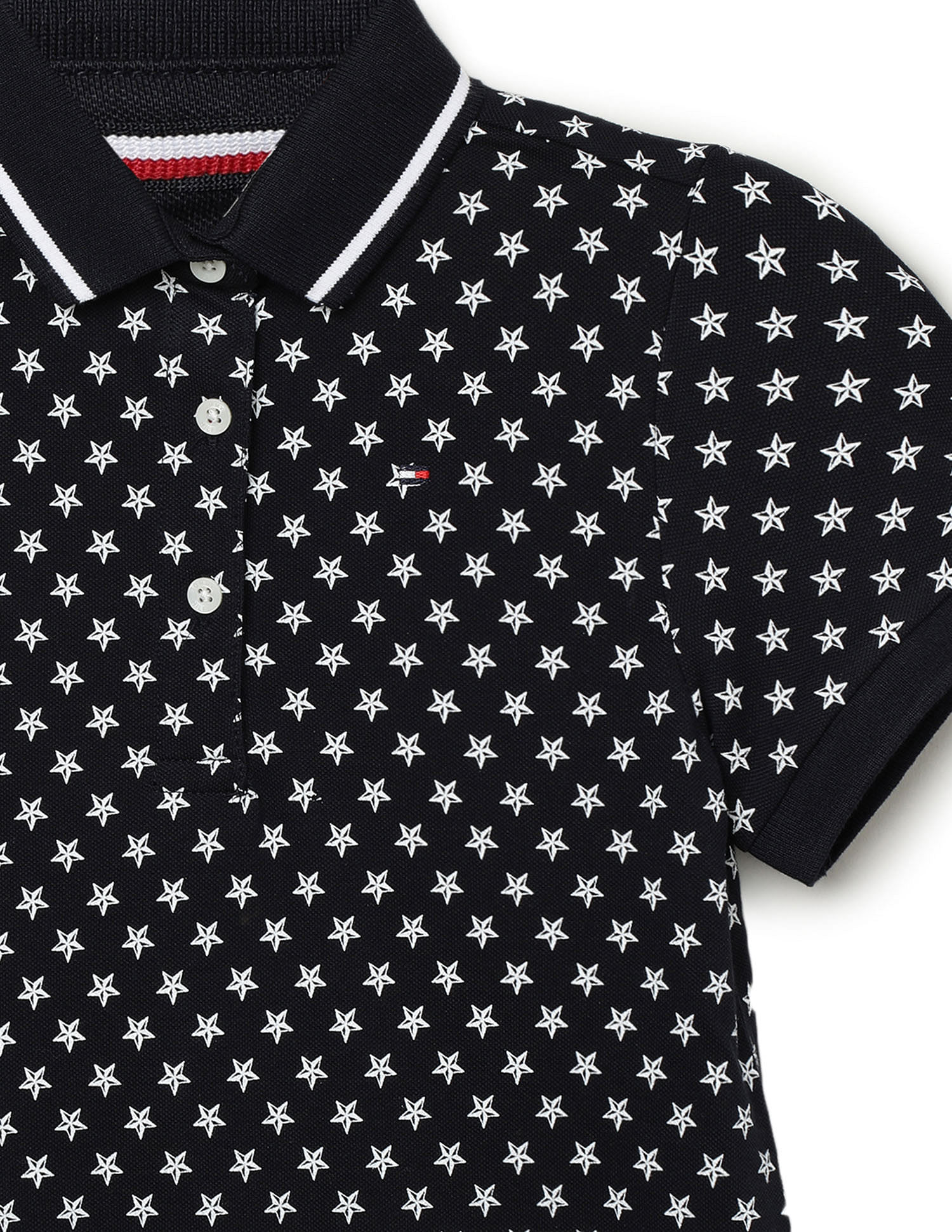 Tommy Hilfiger Kids Girls Polo Collar Dress