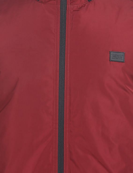 Flying Machine High Neck Solid Jacket