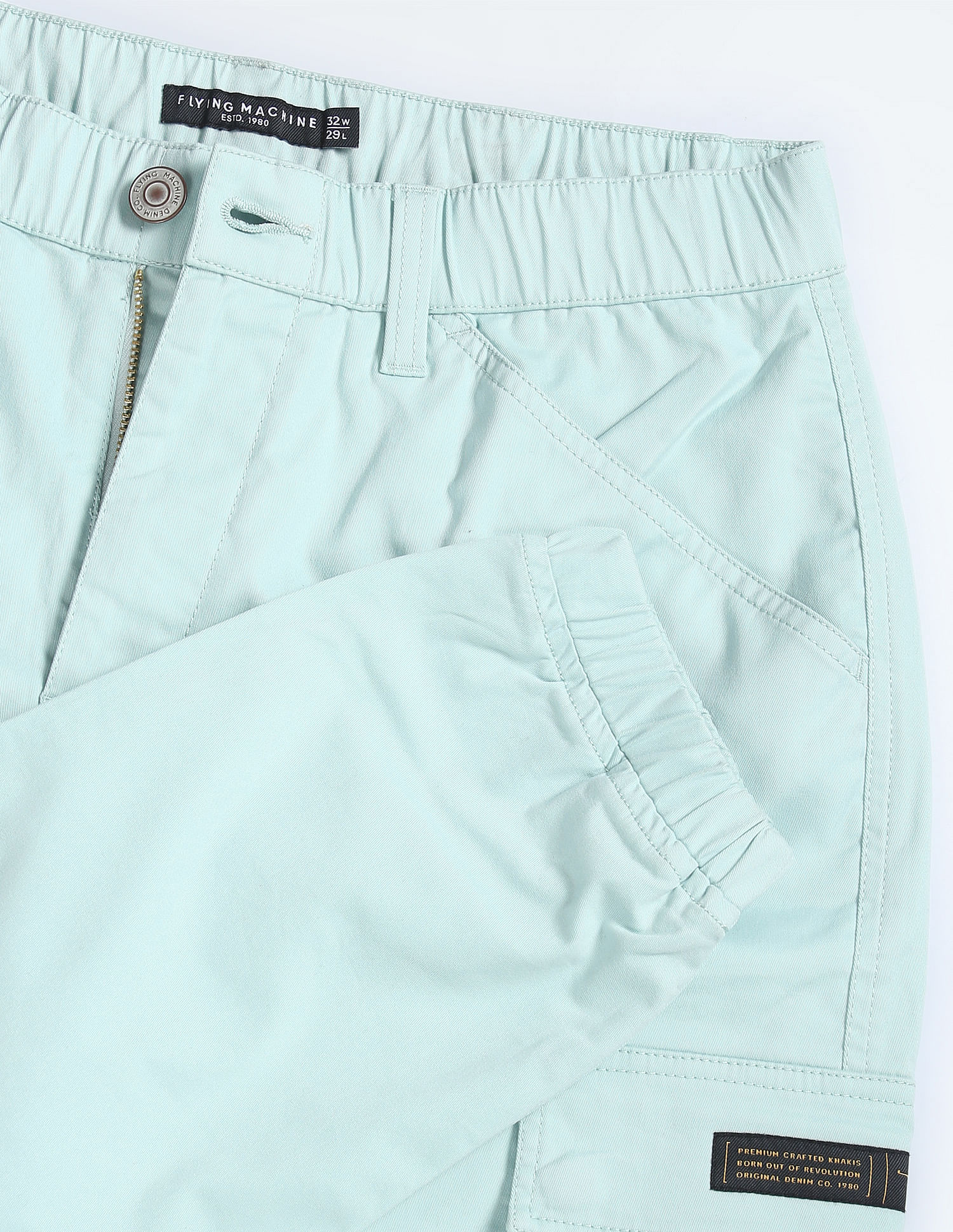 Flying Machine Slim Jogger Fit Cargo Trousers