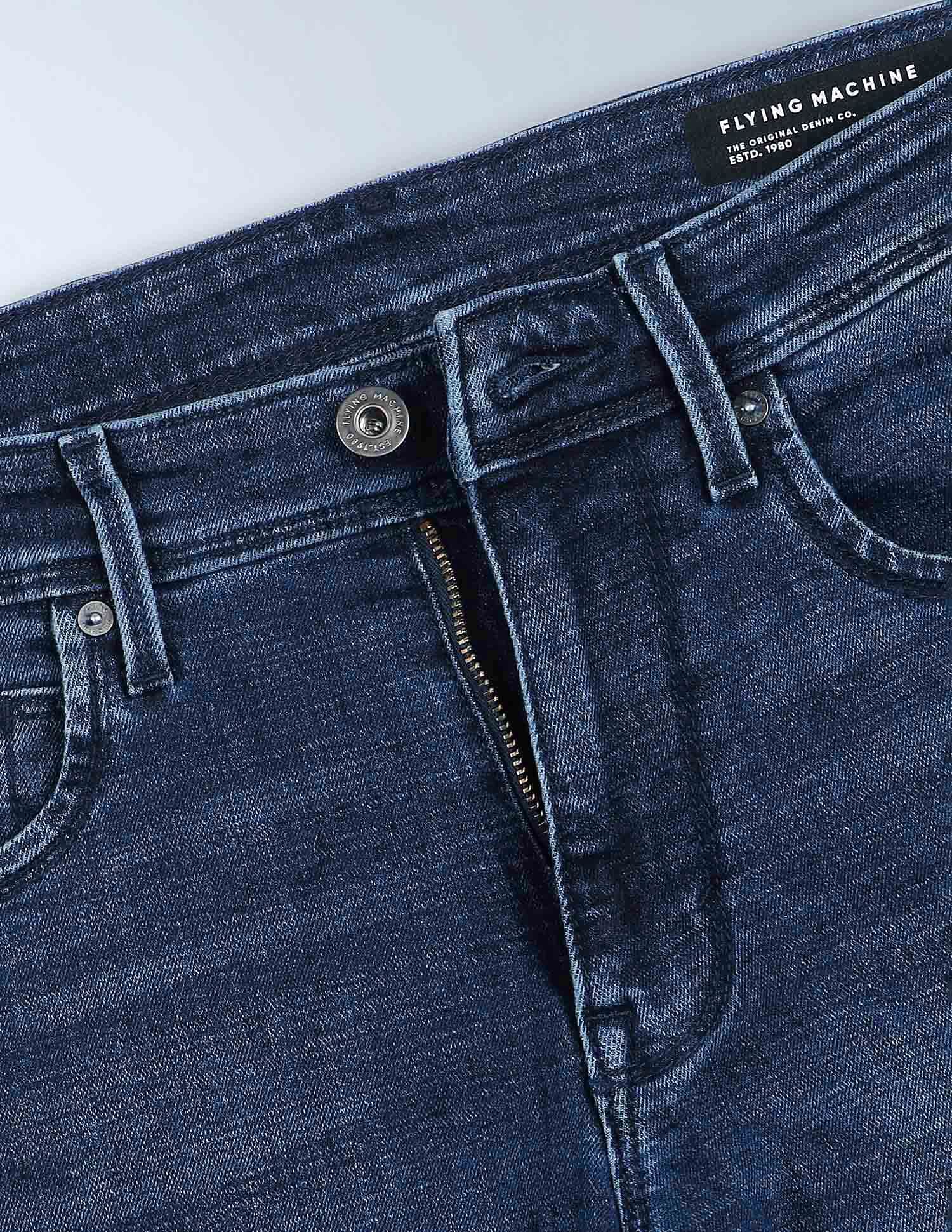 Flying Machine Freddie Slim Straight Fit Style Denim Jeans