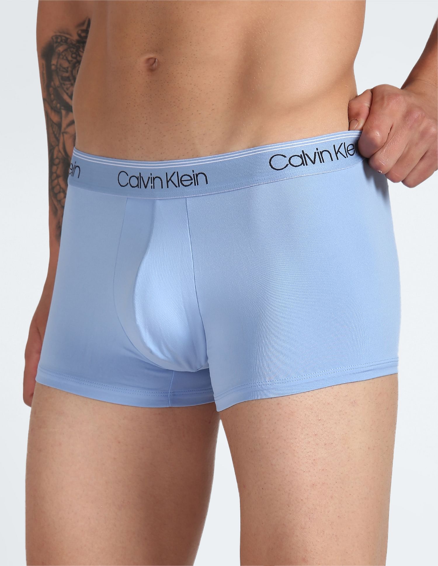 Calvin Klein Underwear Low Rise Microfibre Stretch Trunks - Pack Of 3