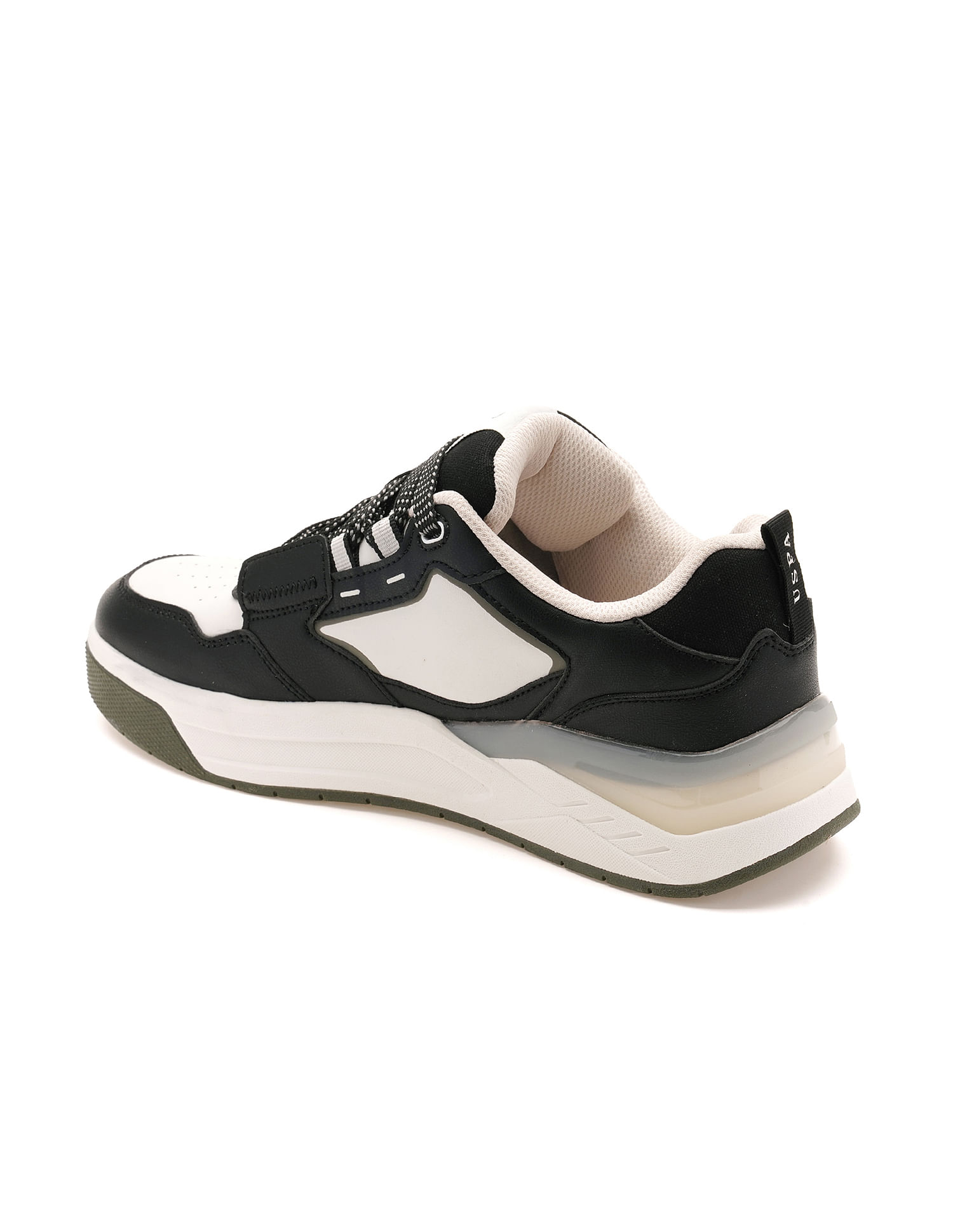 U.S. Polo Assn. Round Toe Colourblocked Vander Sneakers
