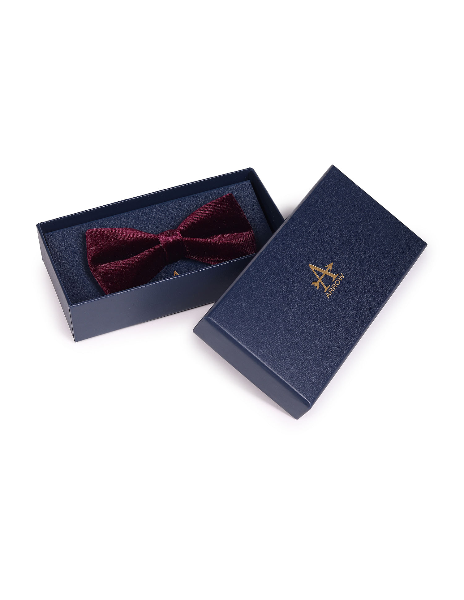 Arrow Men Pre Tied Solid Bow Tie