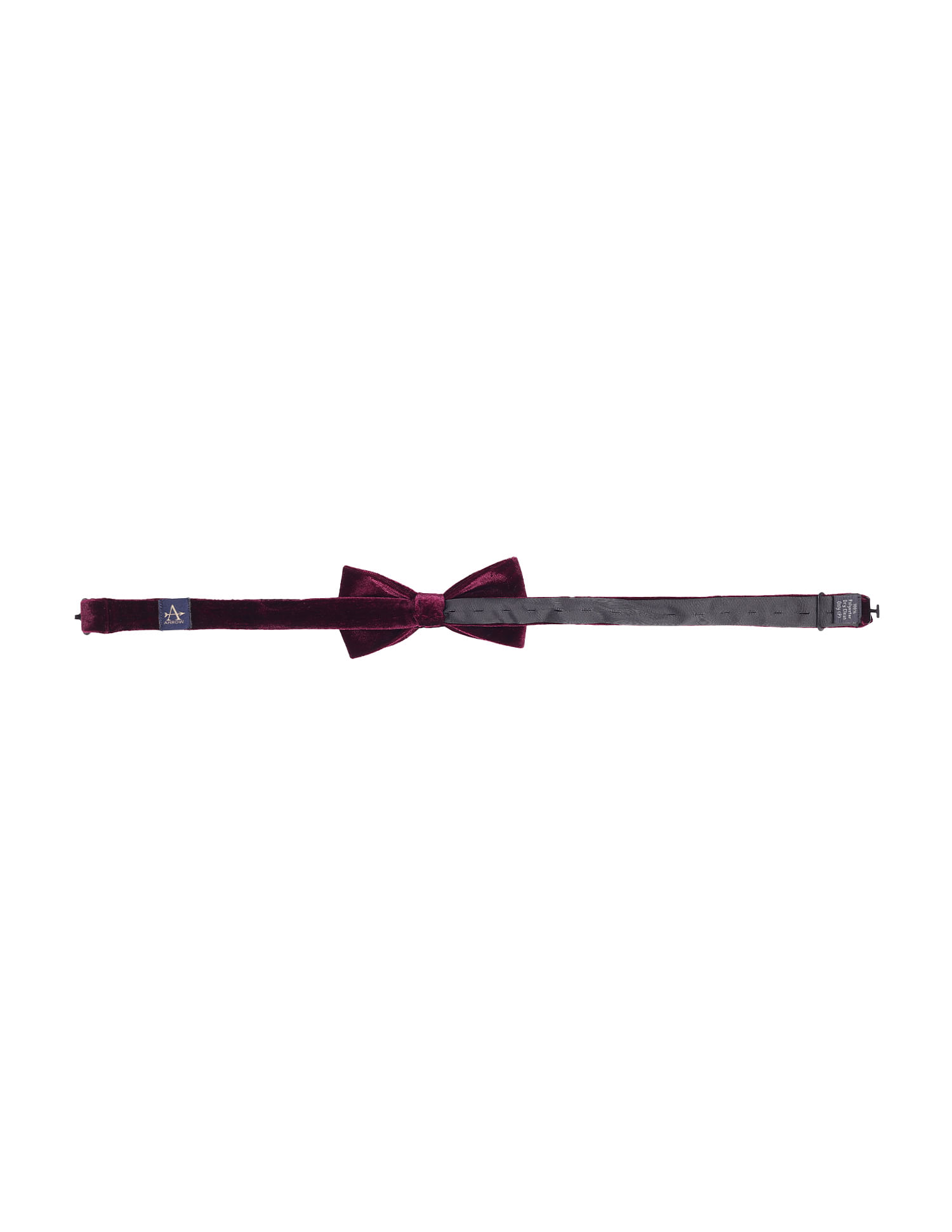 Arrow Men Pre Tied Solid Bow Tie