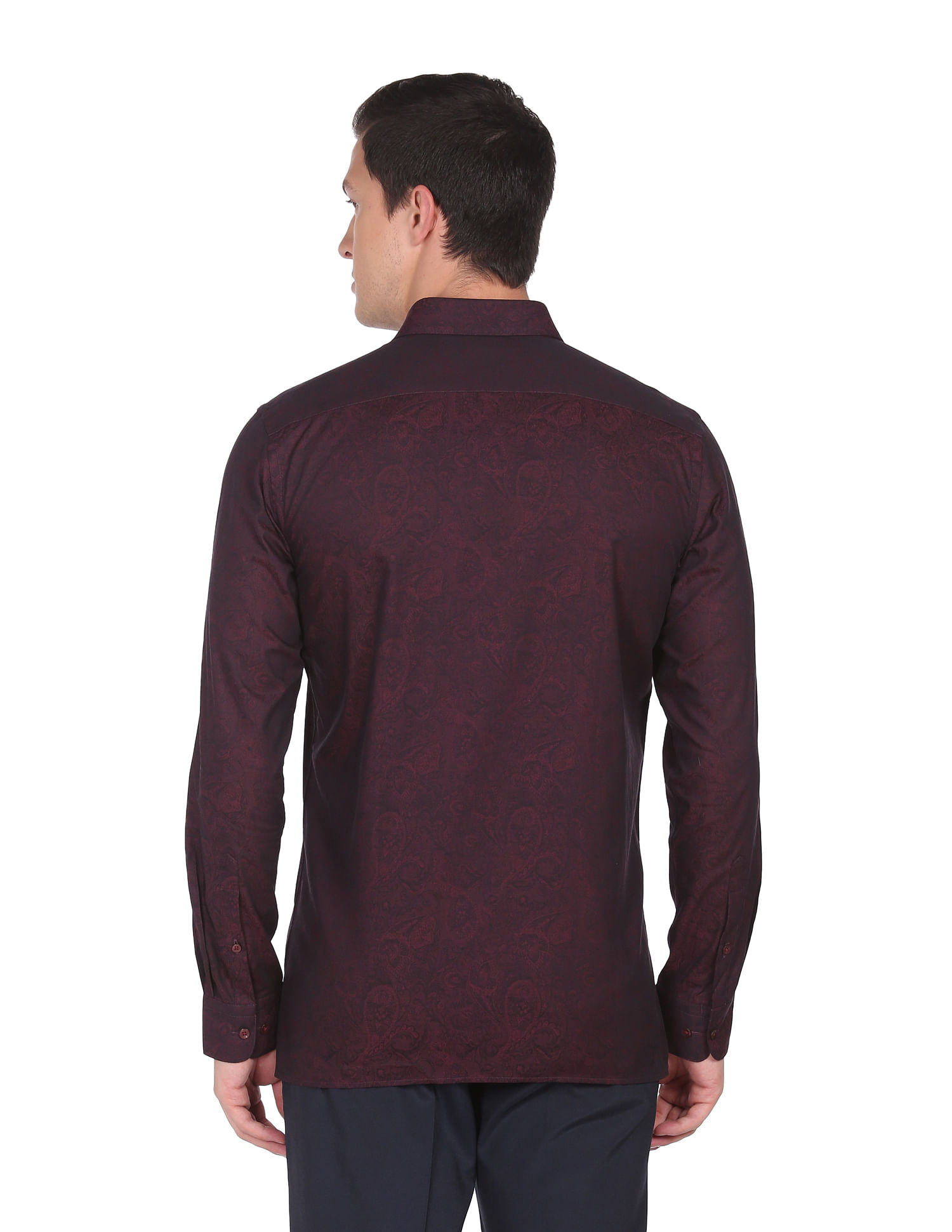 Buy Arrow Jacquard Festive Shirt - NNNOW.com