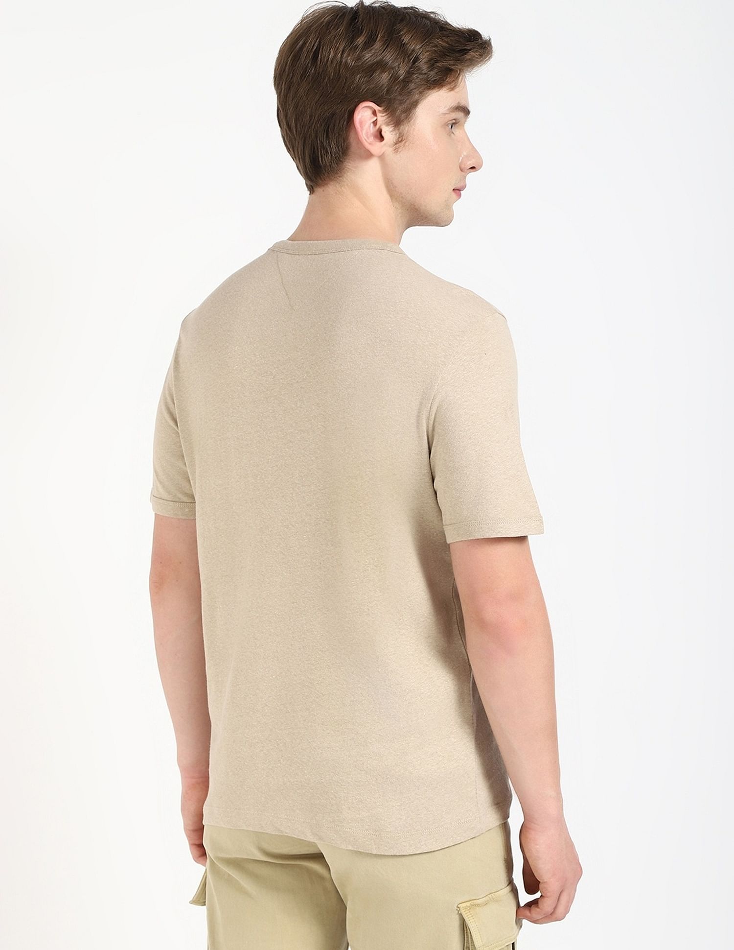 Tommy Hilfiger Solid Regular Fit T-shirt