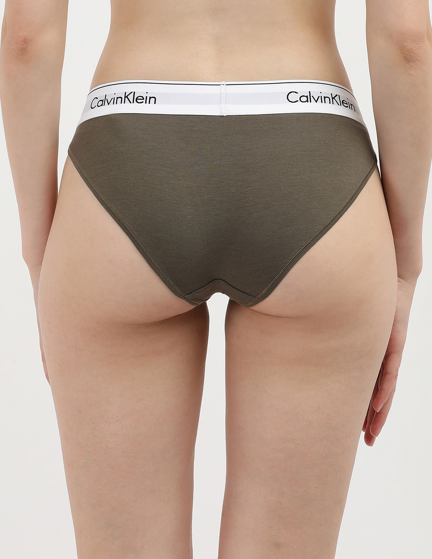 Calvin Klein Underwear Solid Mid Rise Bikini
