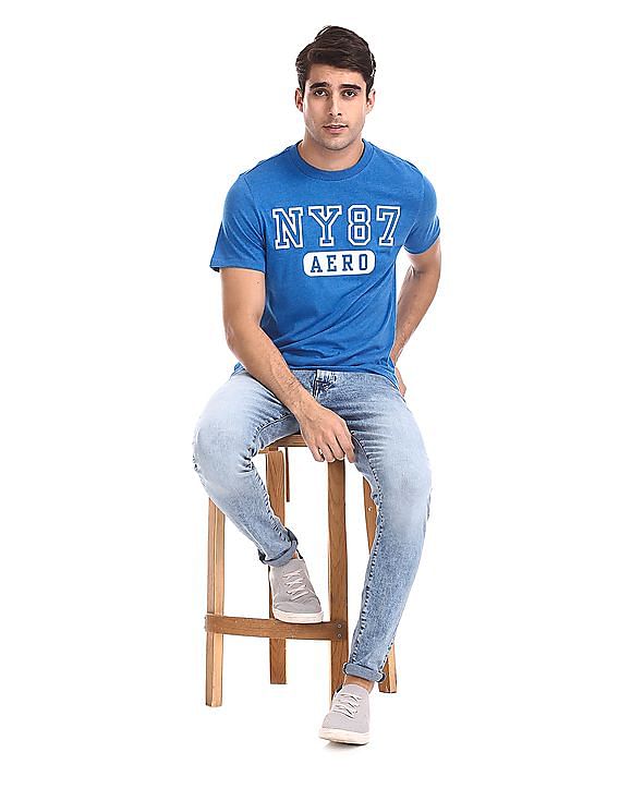 Aeropostale Super Skinny Fit Faded Jeans