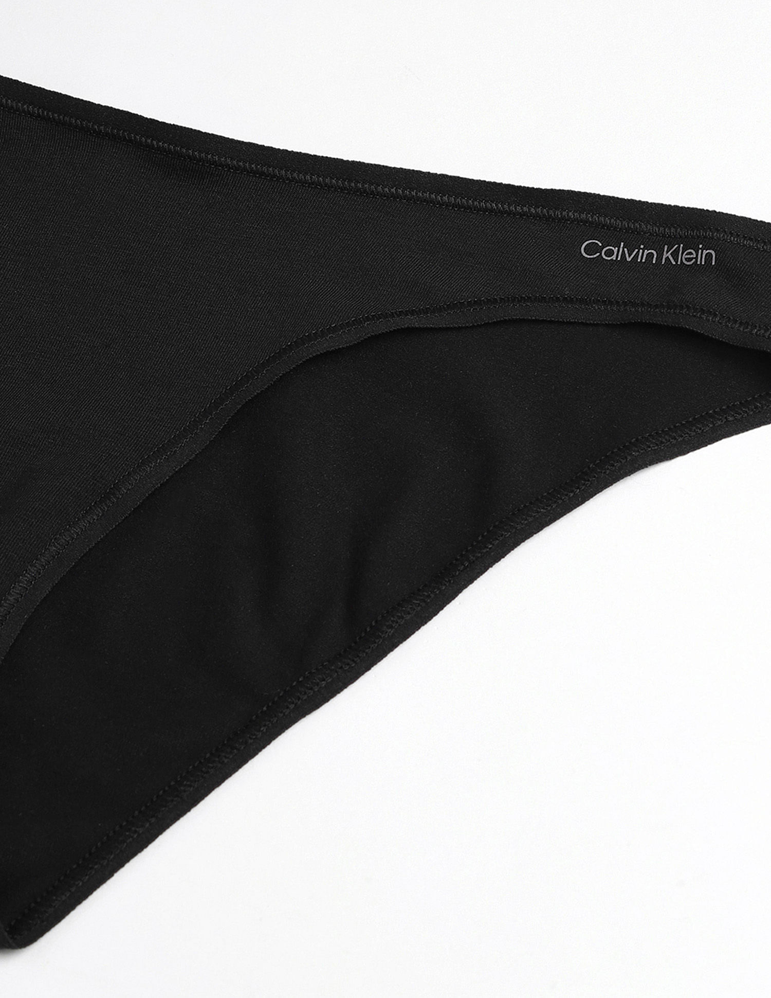 Calvin Klein Underwear Solid Cotton Bikini Panties