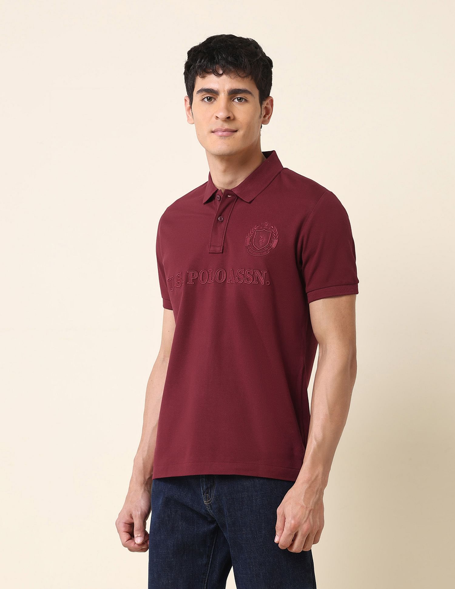U.S. Polo Assn. Brand Embroidered Classic Polo Shirt