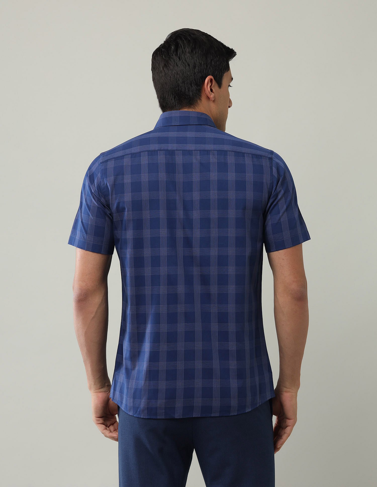 Arrow Grid Tattersall Checked Liberty Classic Fit Shirt