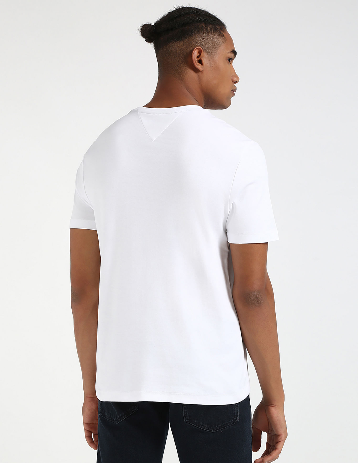 Tommy Hilfiger Solid Regular-Fit Cotton T-Shirt