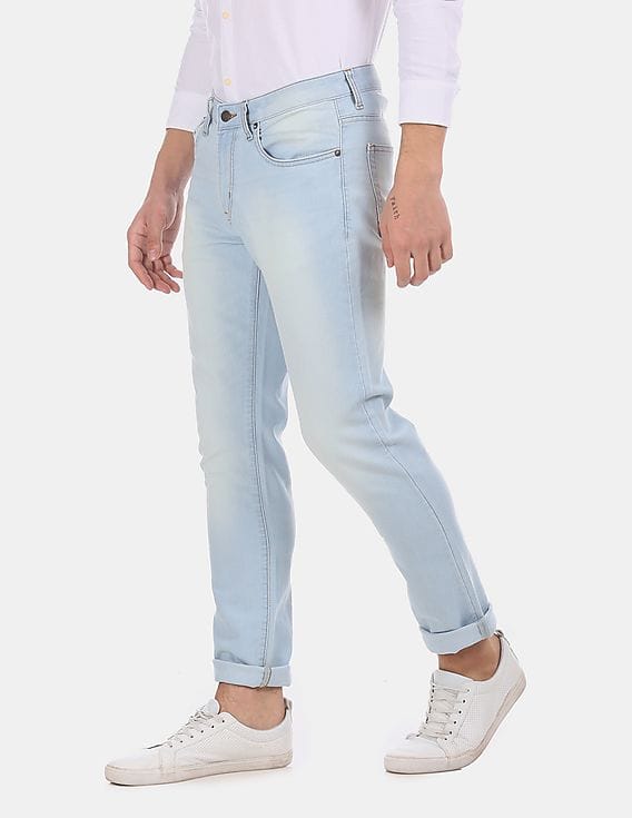 Buy Aeropostale Men Light Blue Skinny 