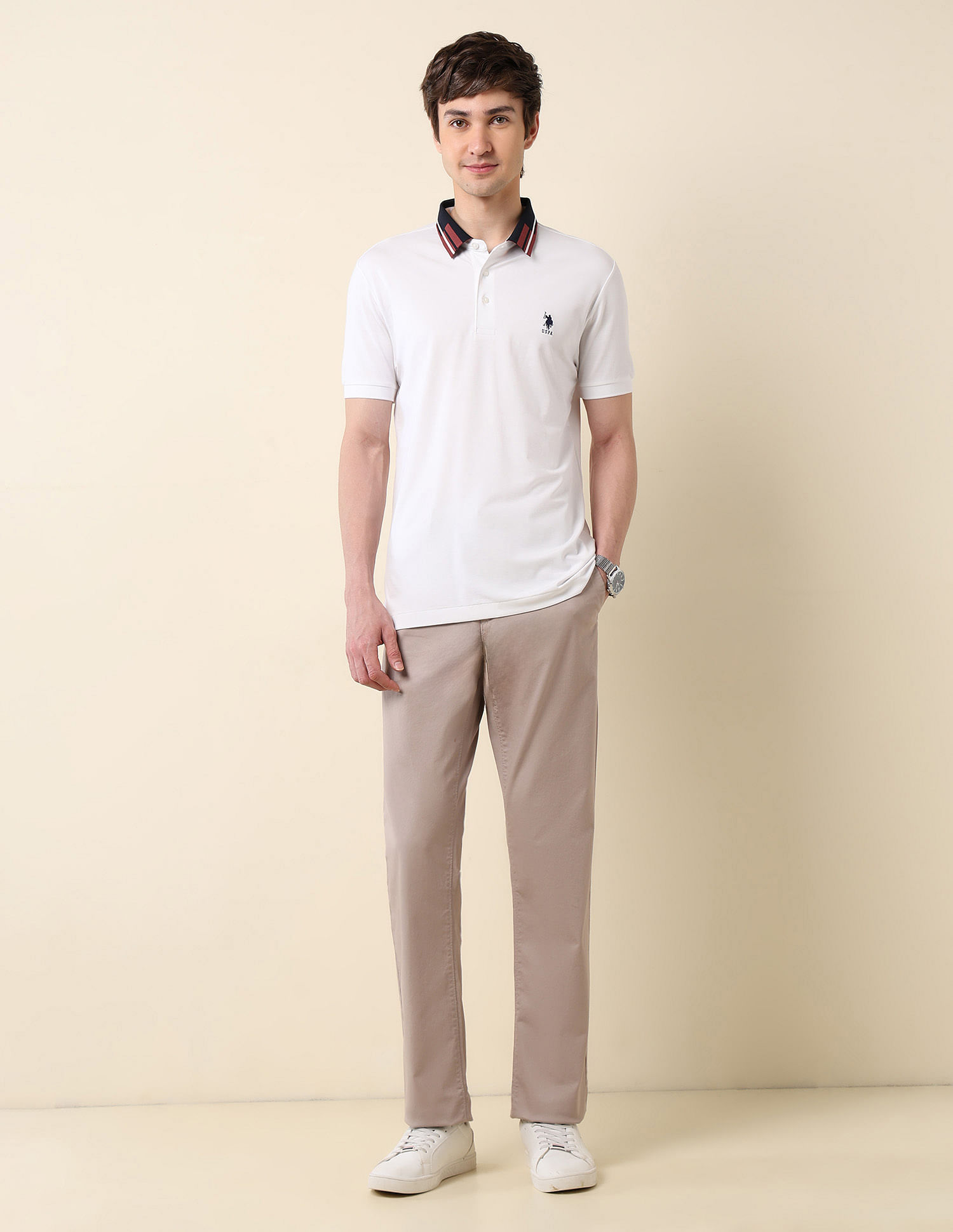 U.S. Polo Assn. Slim Fit Classic Polo Shirt