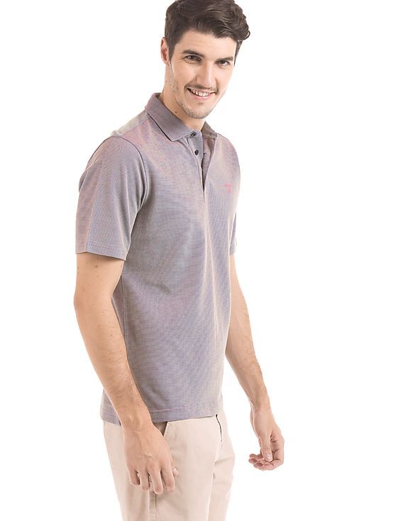 Buy Gant Men Oxford Pique Polo Shirt