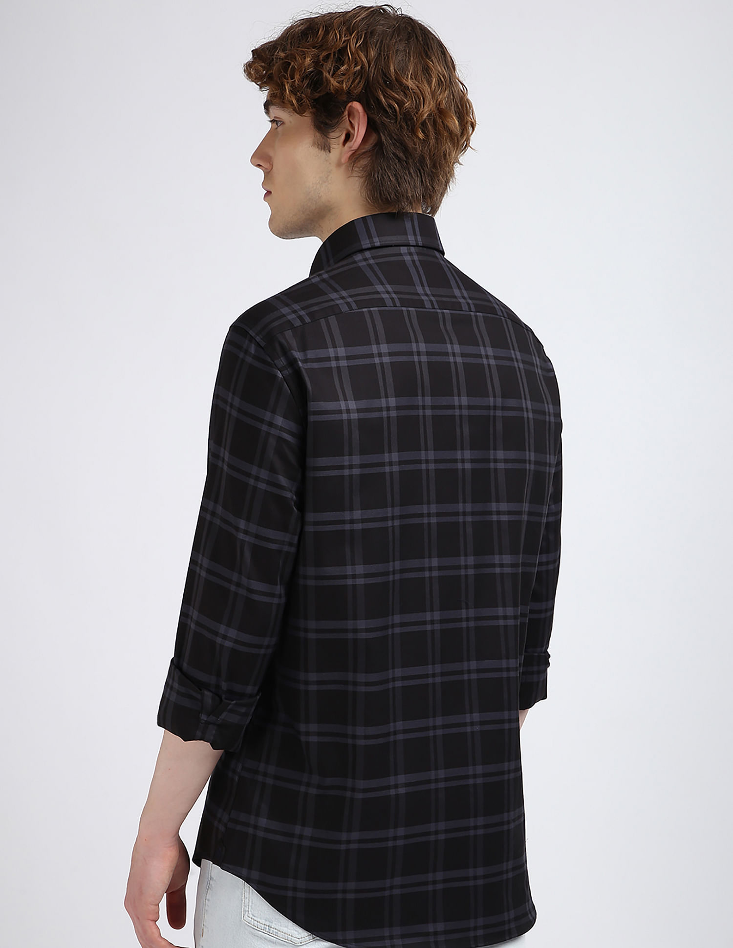 Tommy Hilfiger Large Twill Checked Regular Fit Shirt