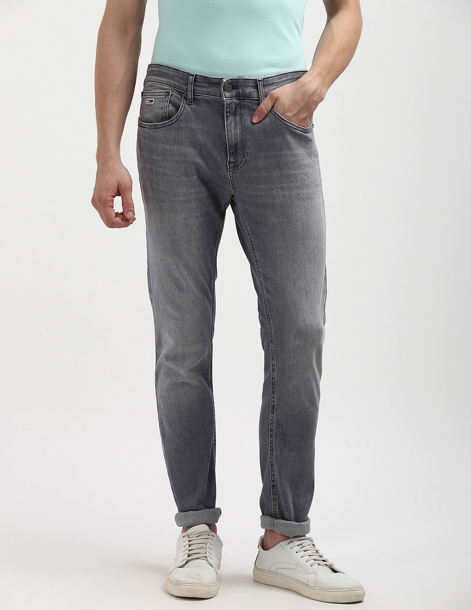 Tommy Hilfiger Austin Slim Tapered Stone Wash Jeans